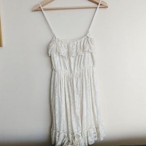 Ivory Lace Dress